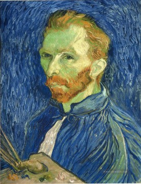 Selbst Porträt mit pallette Vincent van Gogh Ölgemälde